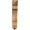 Ekena Millwork Balboa Arts & Crafts Rough Sawn Bracket, Western Red Cedar, 6"W x 24"D x 36"H BKT06X24X36BOA03RWR - alternate 2